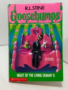 Goosebumps 1st edition #31 Night of the Living Dummy II 1995 VTG